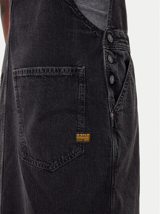 G-Star Raw G-Star Raw Jeans haljina Skater D27734-E091 Siva Loose Fit