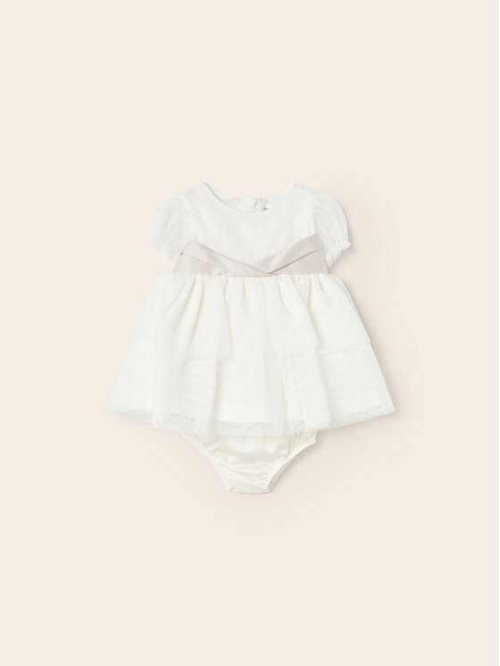 Mayoral Mayoral Elegantes Kleid 1811 Écru