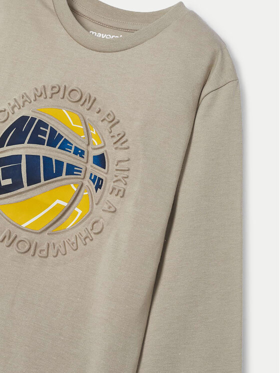 Mayoral Mayoral Блуза 4050 Бежов Regular Fit