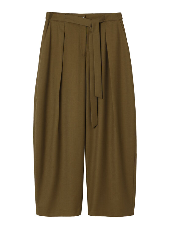 TATUUM TATUUM Spodnie materiałowe ANAISO Khaki Loose Leg