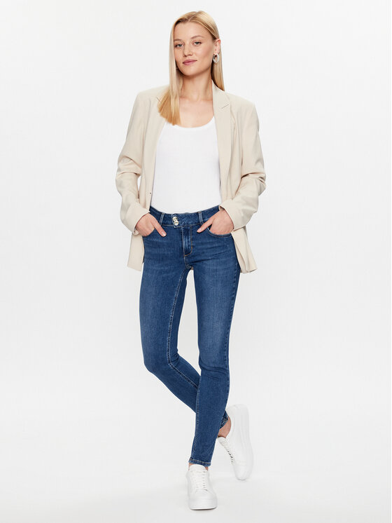 Liu Jo Liu Jo Traperice UF3122 D4448 Plava Skinny Fit