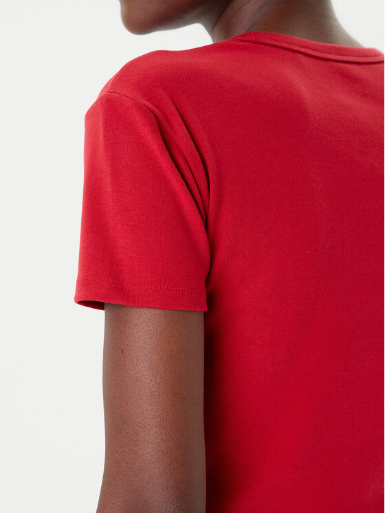 HUGO HUGO T-särk Delanor 50512000 Punane Slim Fit