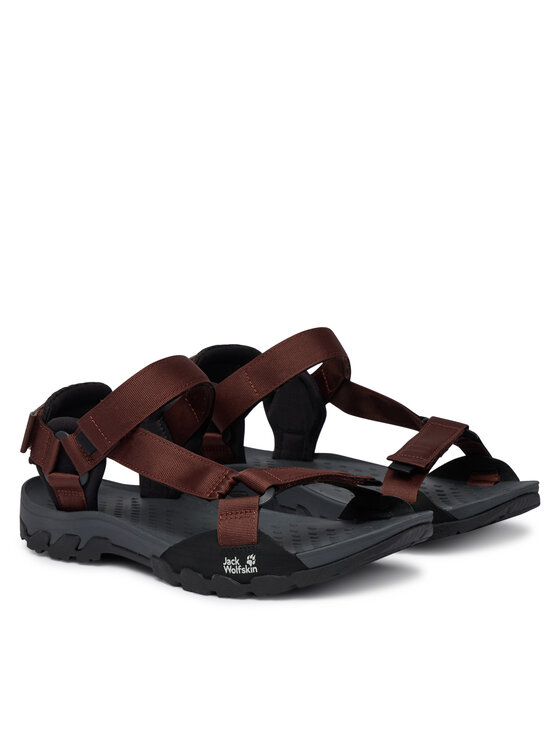 Jack Wolfskin Jack Wolfskin Сандали Ridge A65589 Тъмнокафяв
