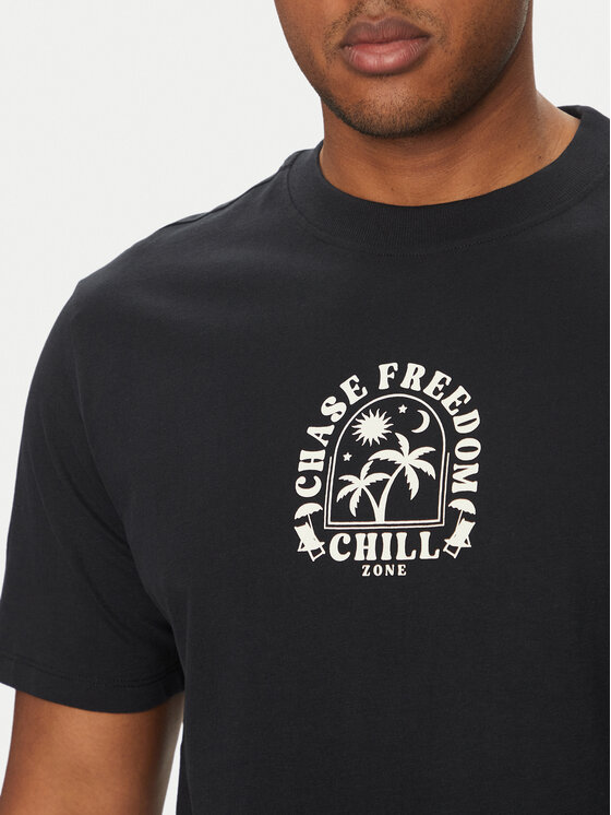 Blend Blend T-Shirt 20718312 Czarny Regular Fit