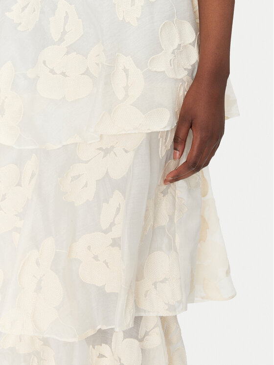 ACCESS FASHION ACCESS FASHION Spódnica maxi 53-6025-558 Écru Regular Fit