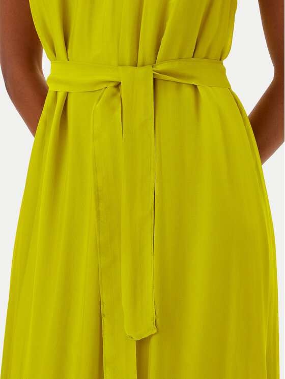 Haveone Haveone Rochie de vară AFF-N004 Verde Loose Fit