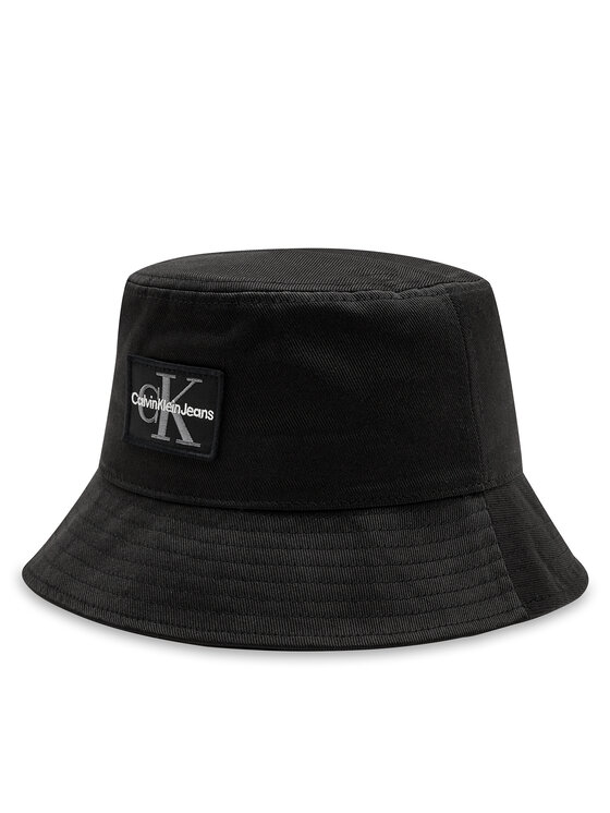 Calvin Klein Jeans Šešir Mono Logo Patch Bucket Hat K50K512181 Crna