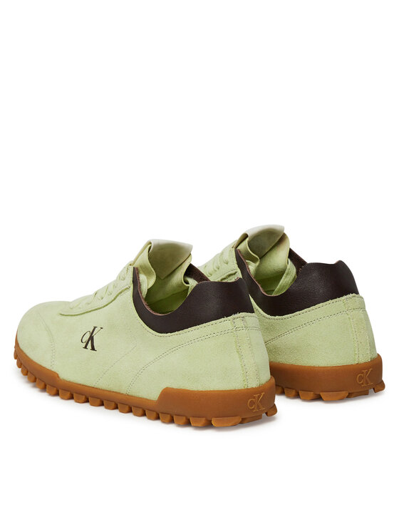 Calvin Klein Jeans Calvin Klein Jeans Sportcipők Low Profile Runner Mg Sue YW0YW01898 Zöld
