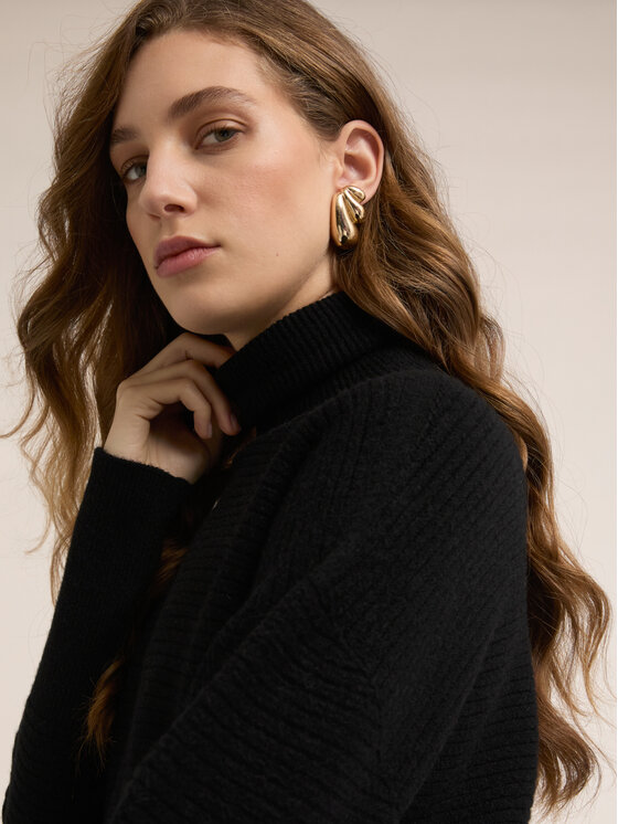 Motivi Motivi Maglione M092E002072N033 Nero Regular Fit