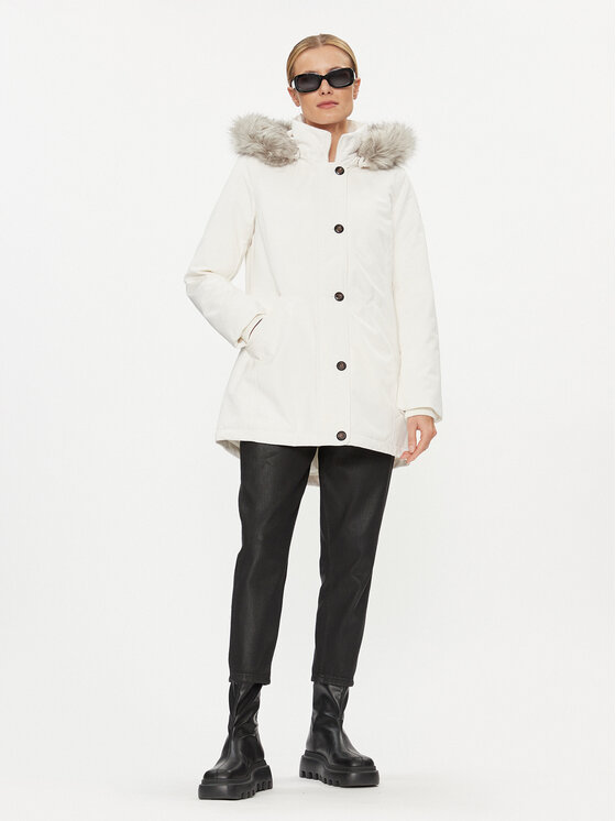 Tommy Hilfiger Tommy Hilfiger Striukė WW0WW39864 Écru Regular Fit