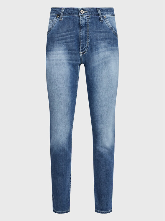 Please Jeans hlače P85ABQ2T78 Modra Skinny Fit
