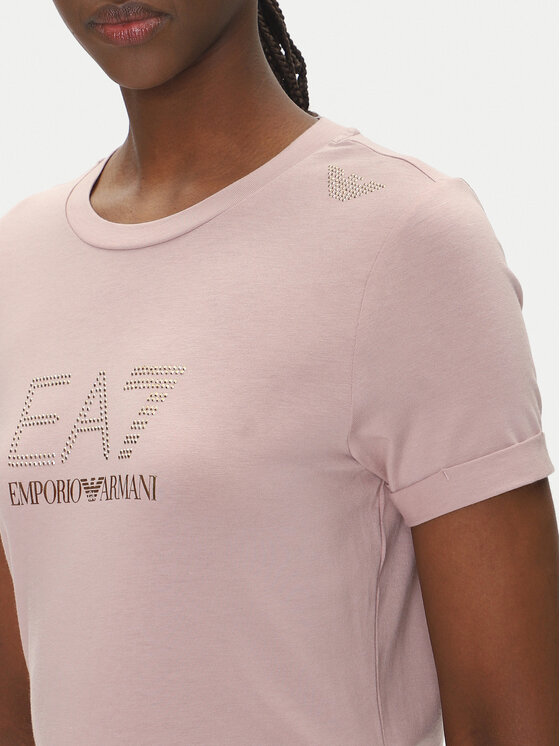 EA7 Emporio Armani EA7 Emporio Armani Sukienka codzienna 7W000478 AF12500 U4079 Różowy Regular Fit