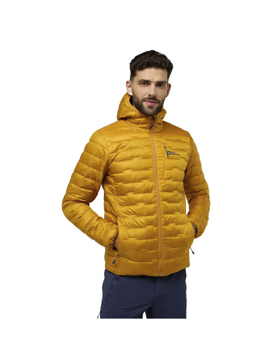Jack Wolfskin Jack Wolfskin Giacca di transizione Jack Wolfskin Passamani Down Hoody M Arancione Regular Fit