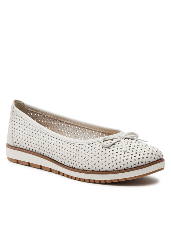 Tamaris Tamaris Ballerine 1-22121-42 Bianco