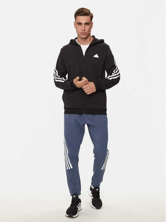 adidas adidas Μπλούζα Future Icons 3-Stripes IR9159 Μαύρο Regular Fit