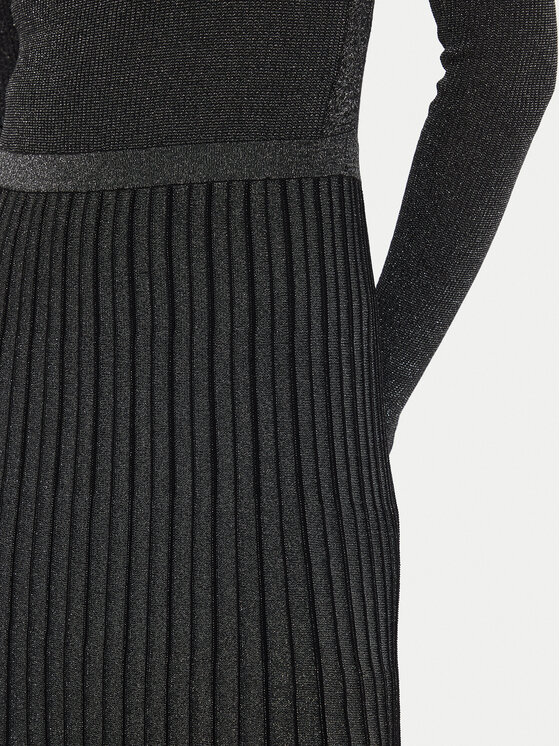 PINKO PINKO Úpletové šaty Ismaele Abito 104443 A28U Černá Regular Fit