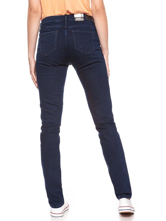 Wrangler Wrangler Jeansy SLIM Niebieski Slim Fit