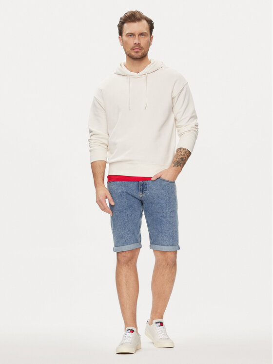 Tommy Jeans Tommy Jeans Kratke traperice Ronnie DM0DM19155 Plava Slim Fit