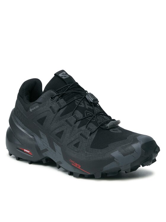 Salomon Salomon Běžecké boty Speedcross 6 GORE-TEX L41743400 Černá
