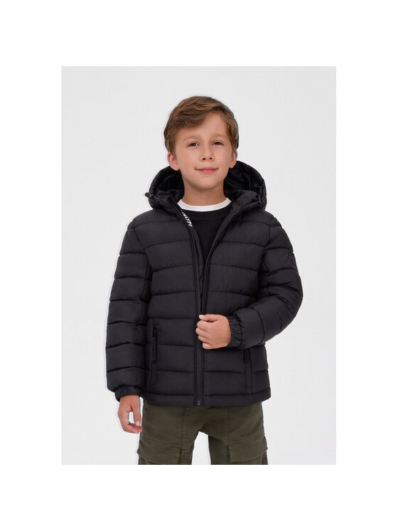 minoti minoti Kurtka zimowa 33COAT253 Czarny Regular Fit