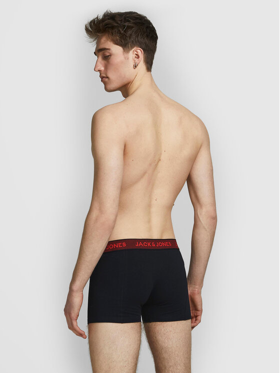 Jack & Jones Jack & Jones Súprava boxeriek Waistband 12127816 Čierna