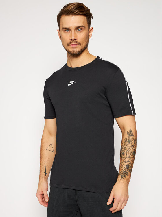 Nike Nike T-shirt Repeat CZ7825 Nero Standard Fit