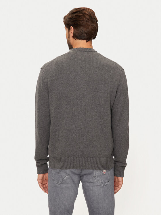 Guess Jeans Guess Jeans Maglione M4BR31 Z3HM1 Grigio Regular Fit