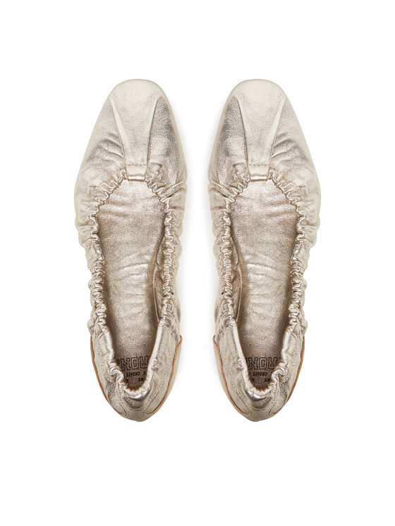 Bronx Bronx Balerinos Alor-A 66496-M Auksinė