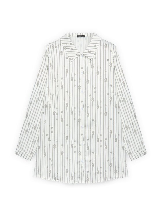 Fiorella Rubino Fiorella Rubino Camicia 5089T001463N0S1 Bianco Regular Fit