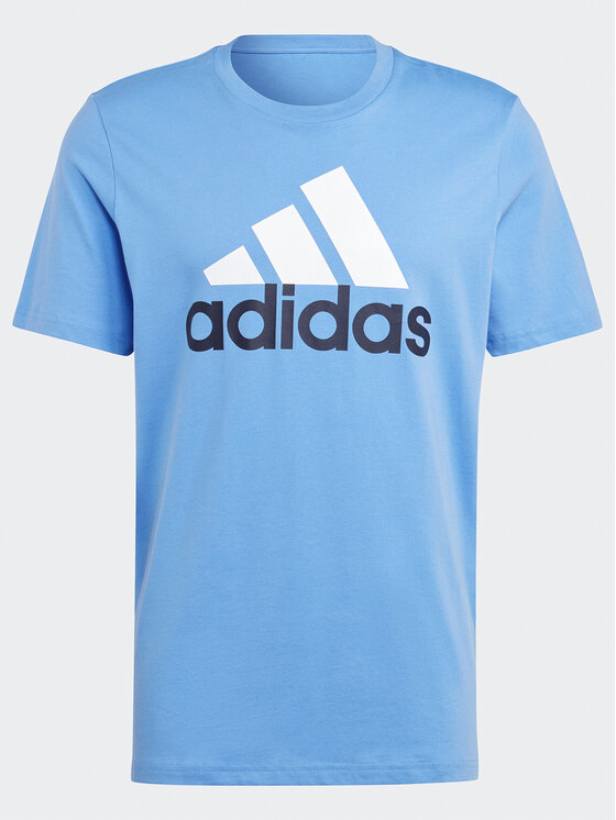 adidas TShirt Essentials Single Jersey Big Logo TShirt IC9360 Blau