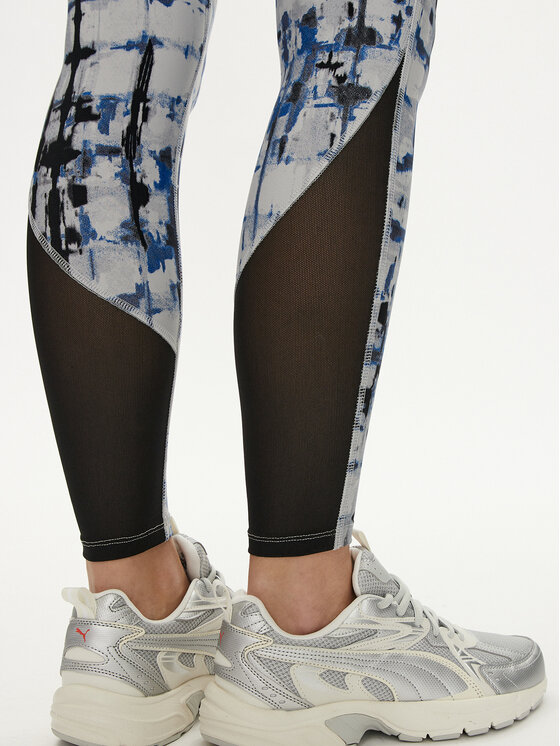 Reebok Reebok Legingi Lux Perform Tight 100071104 Tumši zils Slim Fit