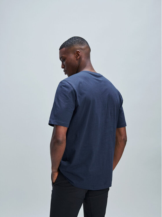 POC POC T-Shirt POC Tee Granatowy Loose Fit