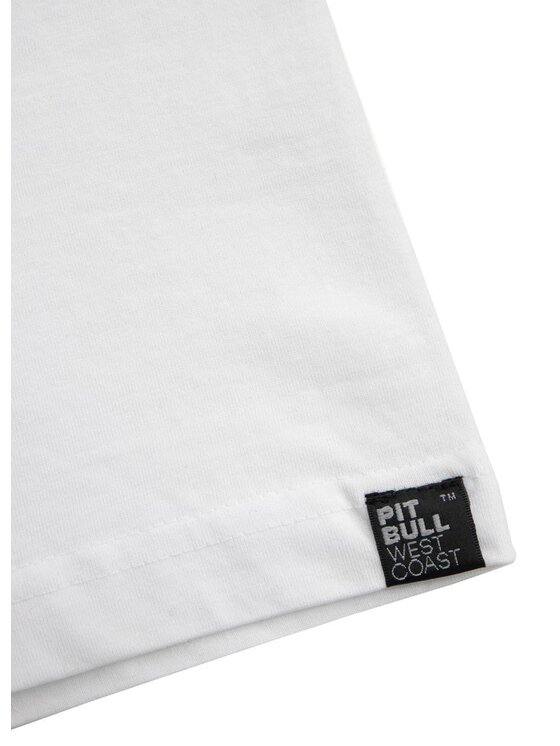 PITBULL PITBULL T-Shirt Koszulka Biały Regular Fit