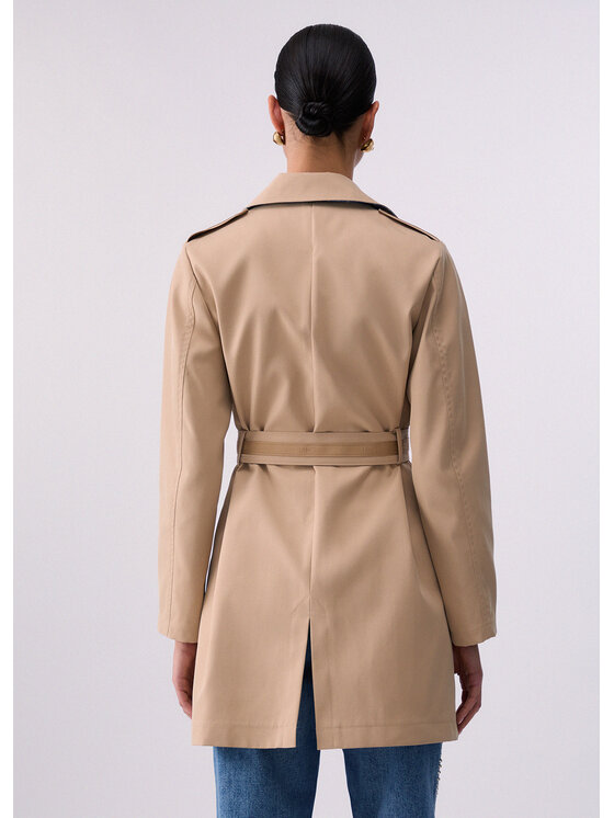 Liu Jo Liu Jo Trench WA6532T3929P9774 Beige Regular Fit