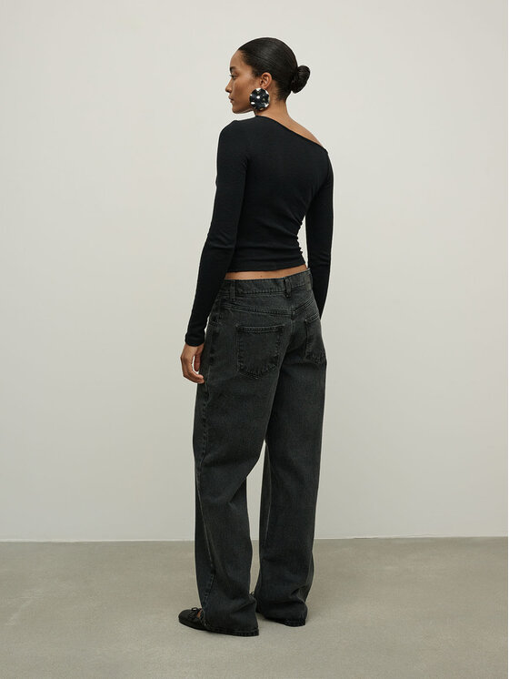 La Mania La Mania Pantaloni da tuta JANE Grigio Classic Fit