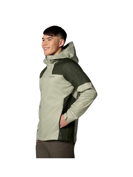 Columbia Columbia Kurtka outdoor 207121 Zielony Regular Fit