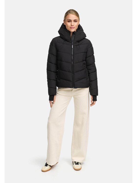 Marikoo Marikoo Kurtka zimowa Yukanii Czarny Regular Fit