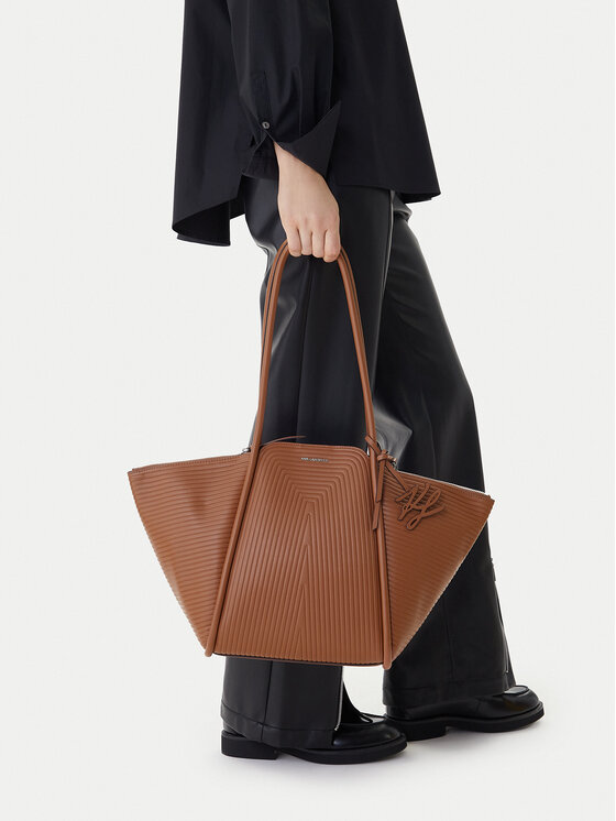 KARL LAGERFELD KARL LAGERFELD Kabelka B1W30043 Hnědá