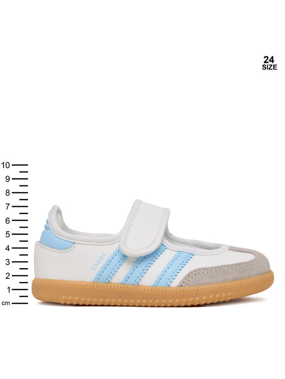 adidas adidas Μπαλαρίνες Samba Jane C JQ9322 Λευκό