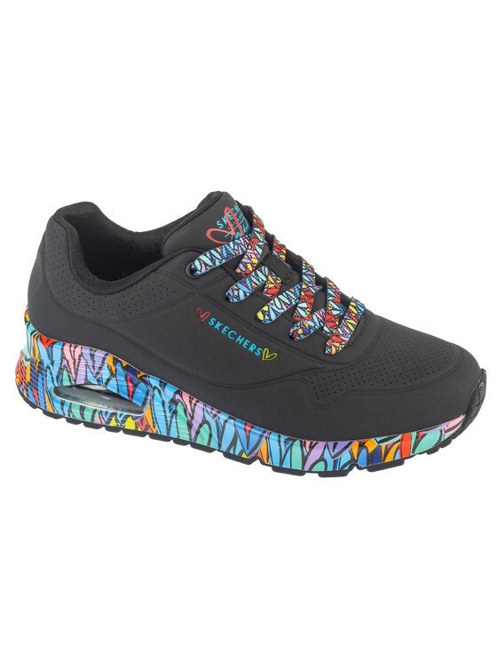 Skechers Skechers Sneakersy Uno - Ravaged Love Czarny