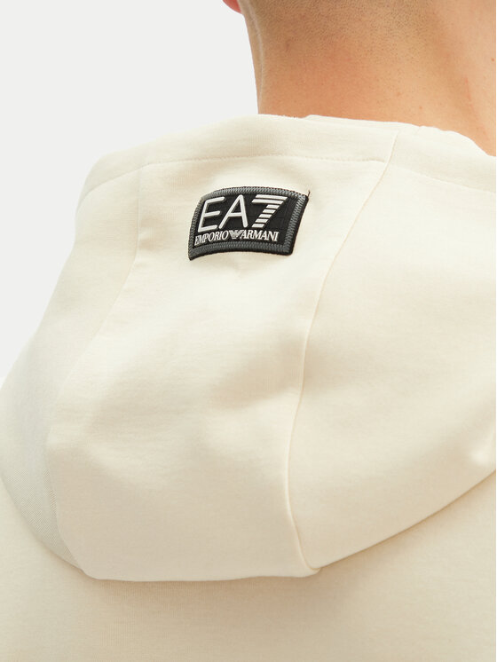 EA7 Emporio Armani EA7 Emporio Armani Felpa 7M000142 AF12660 U1079 Écru Regular Fit