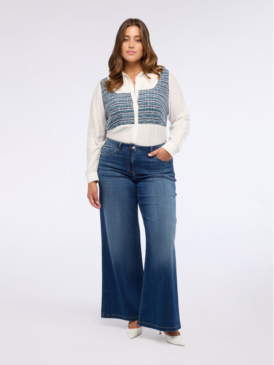 Fiorella Rubino Fiorella Rubino Camicia 5119T001362N0S1 Bianco Regular Fit