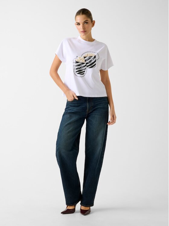 Guess Guess T-shirt 180332 Bianco Classic Fit