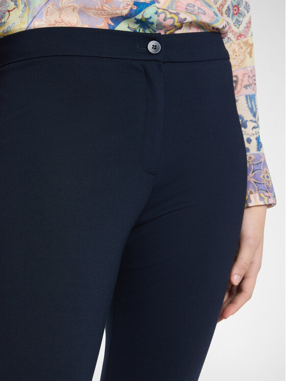 Elena Mirò Elena Mirò Spodnie materiałowe P062P400469N054 Niebieski Regular Fit