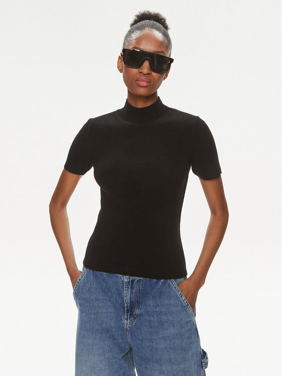 PINKO Pinko Džemper Capriolo 102124 A1A7 Crna Regular Fit