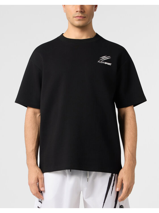 Plein Sport Plein Sport Tričko 29089 Čierna Regular Fit