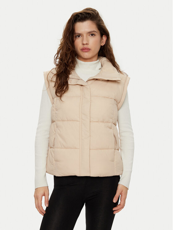 4F 4F Зимно яке 4FWAW24TDJAF470 Бежов Regular Fit