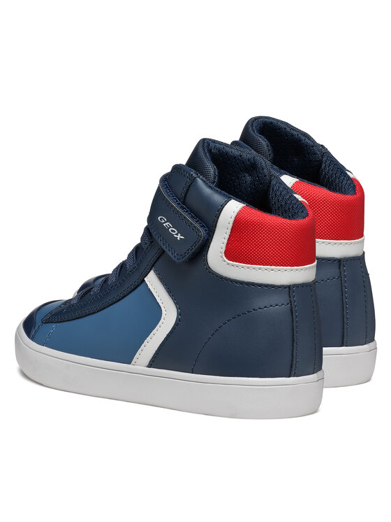 Geox Geox Tenisice J Gisli Boy J465CA 054FU C0700 S Tamnoplava
