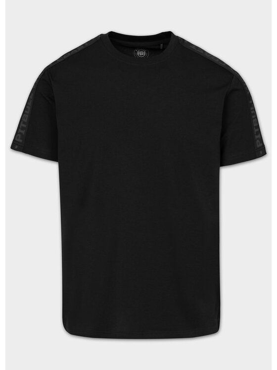 PITBULL PITBULL T-Shirt TAPE Czarny Regular Fit