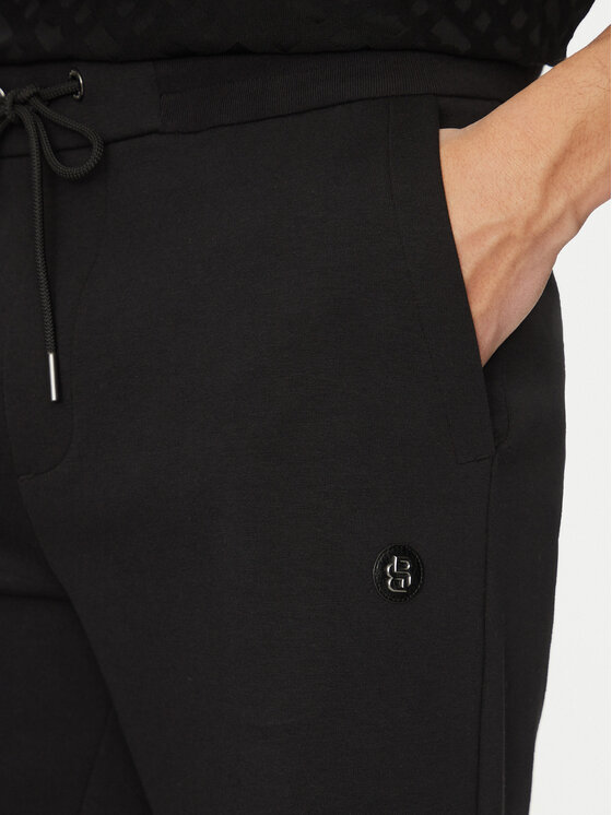 BOSS BOSS Спортивні шорти C-Leoni 50537277 Чорний Regular Fit